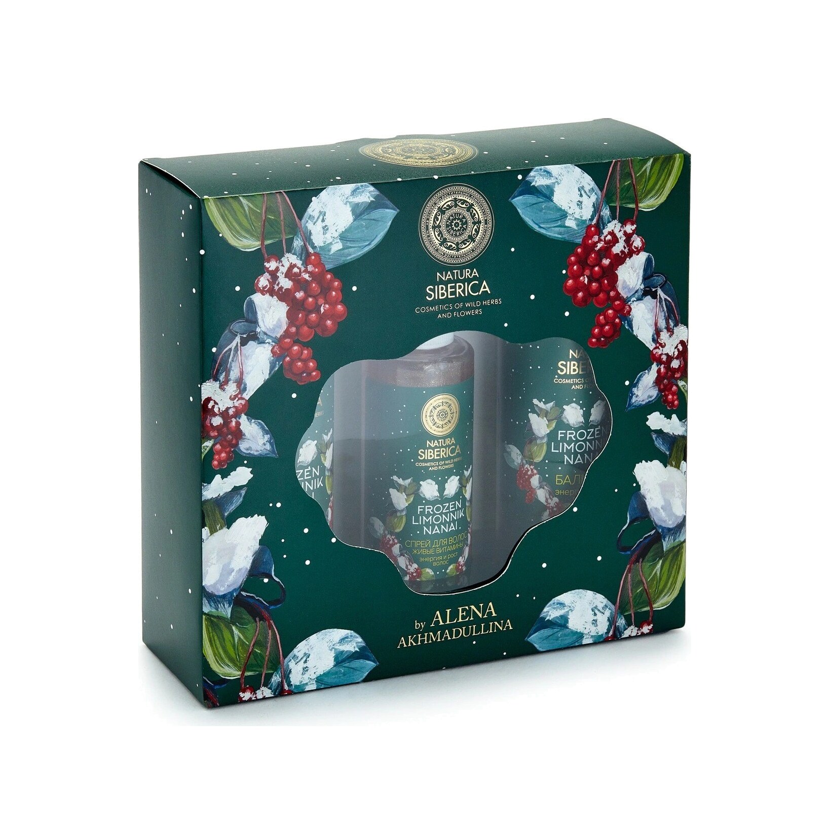 Набор by Akhmadullina: Шампунь Энергия и Рост 250мл + Бальзам Энергия и Рост 250мл + Спрей 150мл  купить в VISAGEHALL