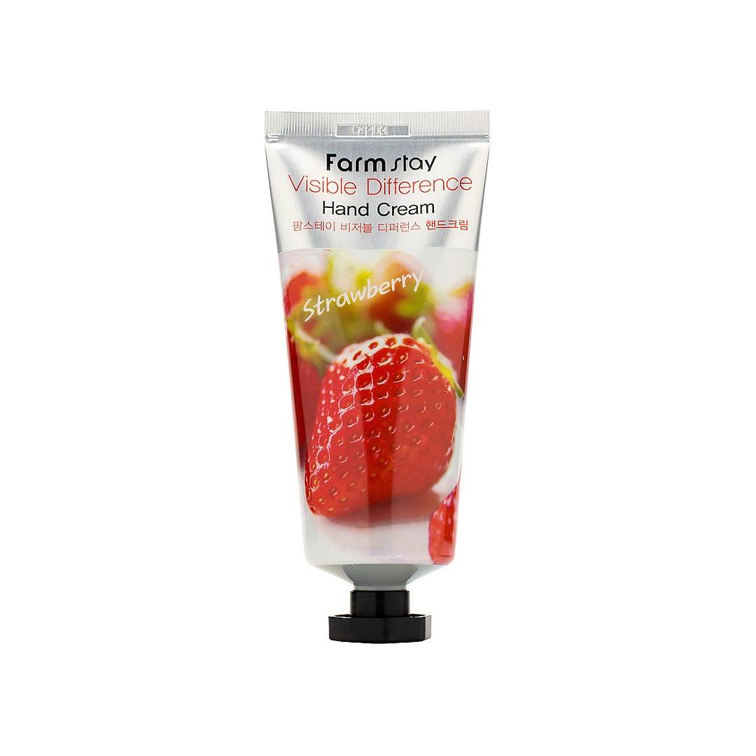 Крем для рук с клубникой Visible Difference Hand Cream Strawberry