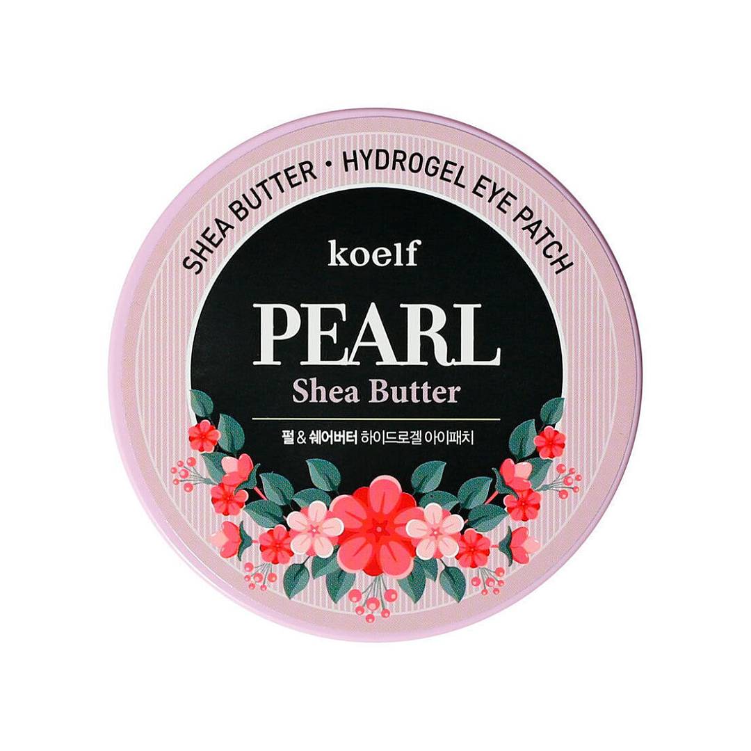 Патчи для кожи вокруг глаз гидрогелевые с жемчугом и маслом ши Koelf 60шт