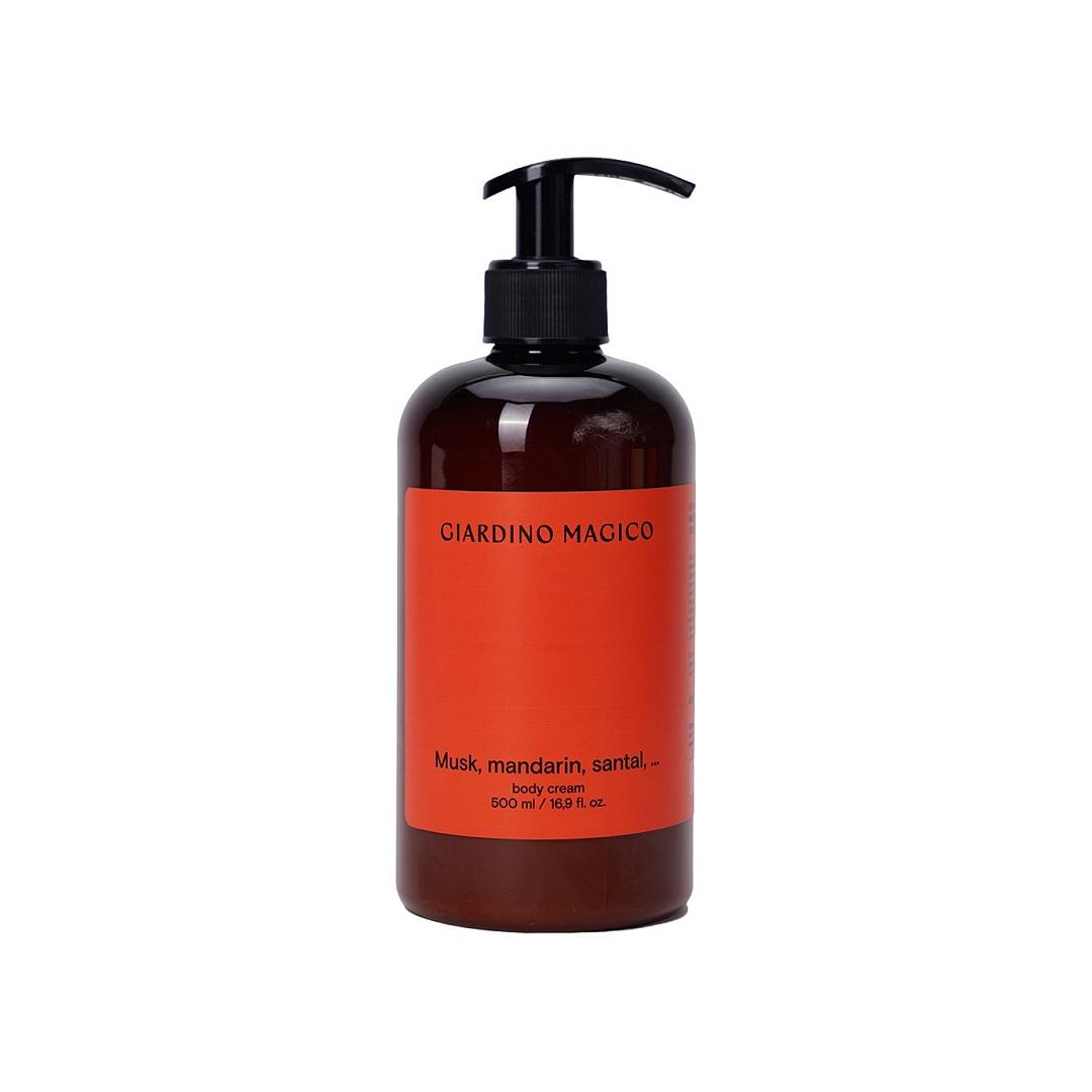Крем для тела Musk, mandarin, santal