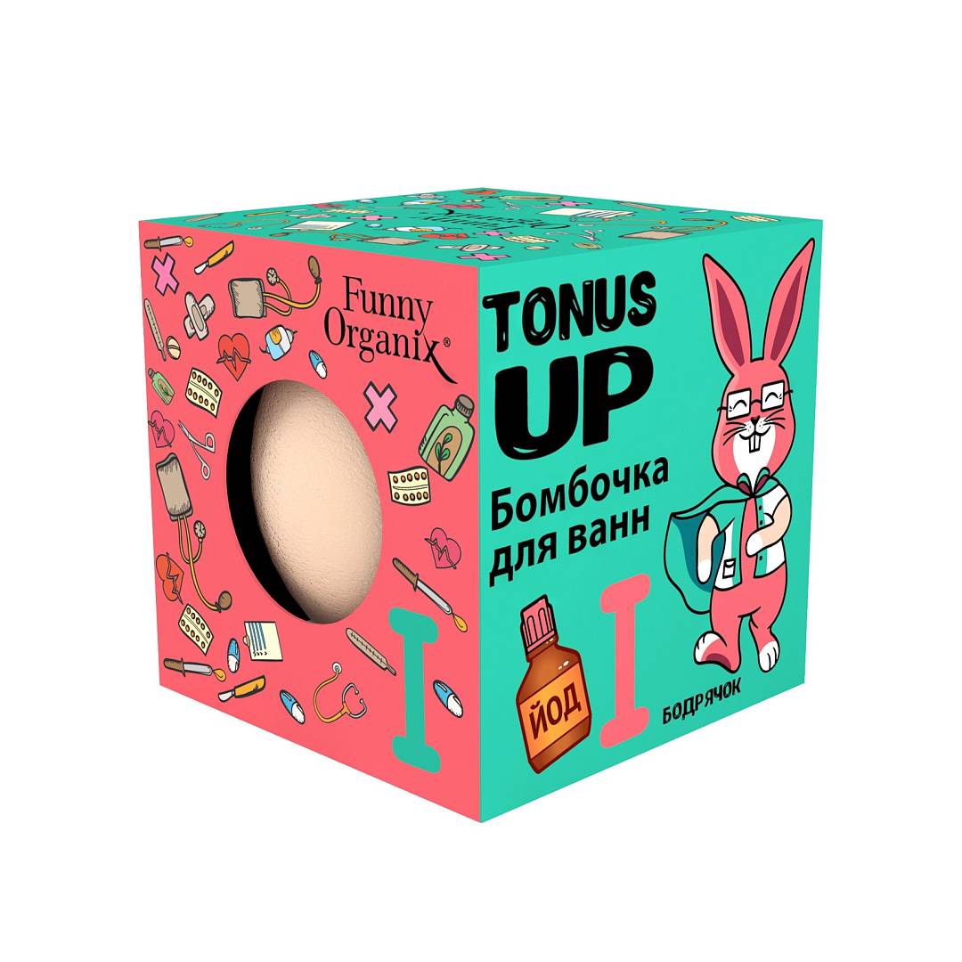 Бомбочка для ванн Tonus up