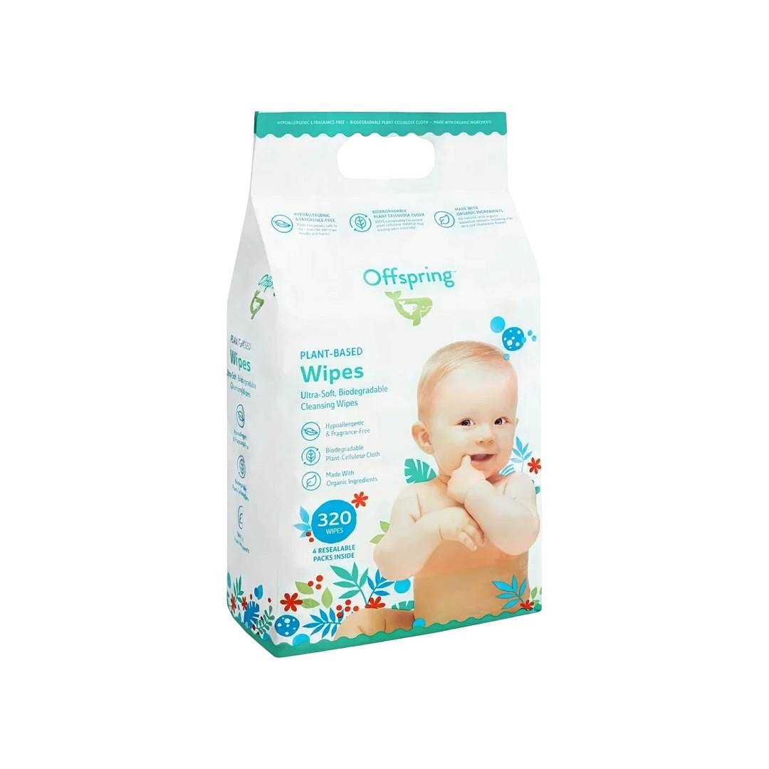 Влажные салфетки биоразлагаемые 320шт