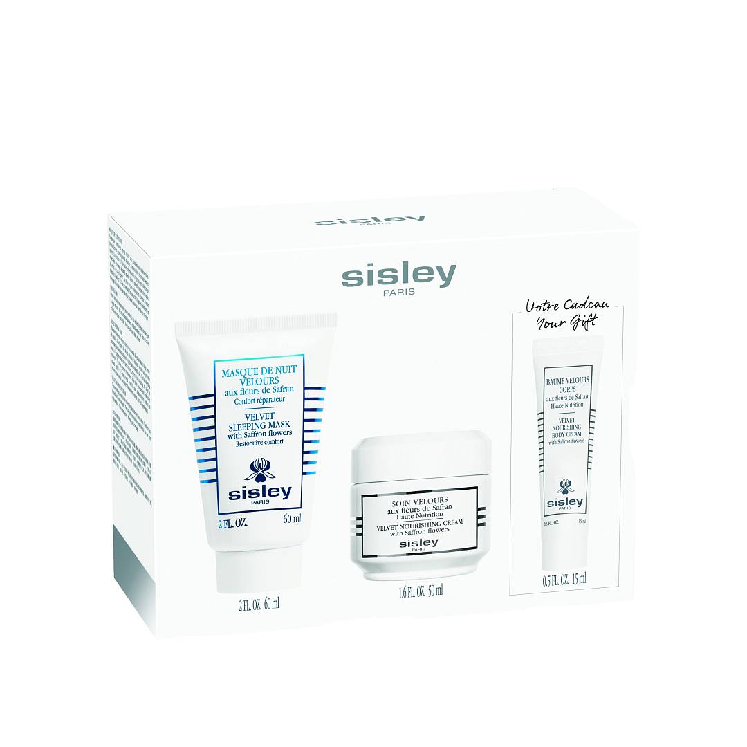 Velvet Collection Набор подарочный Питательный уход за кожей с шафраном 