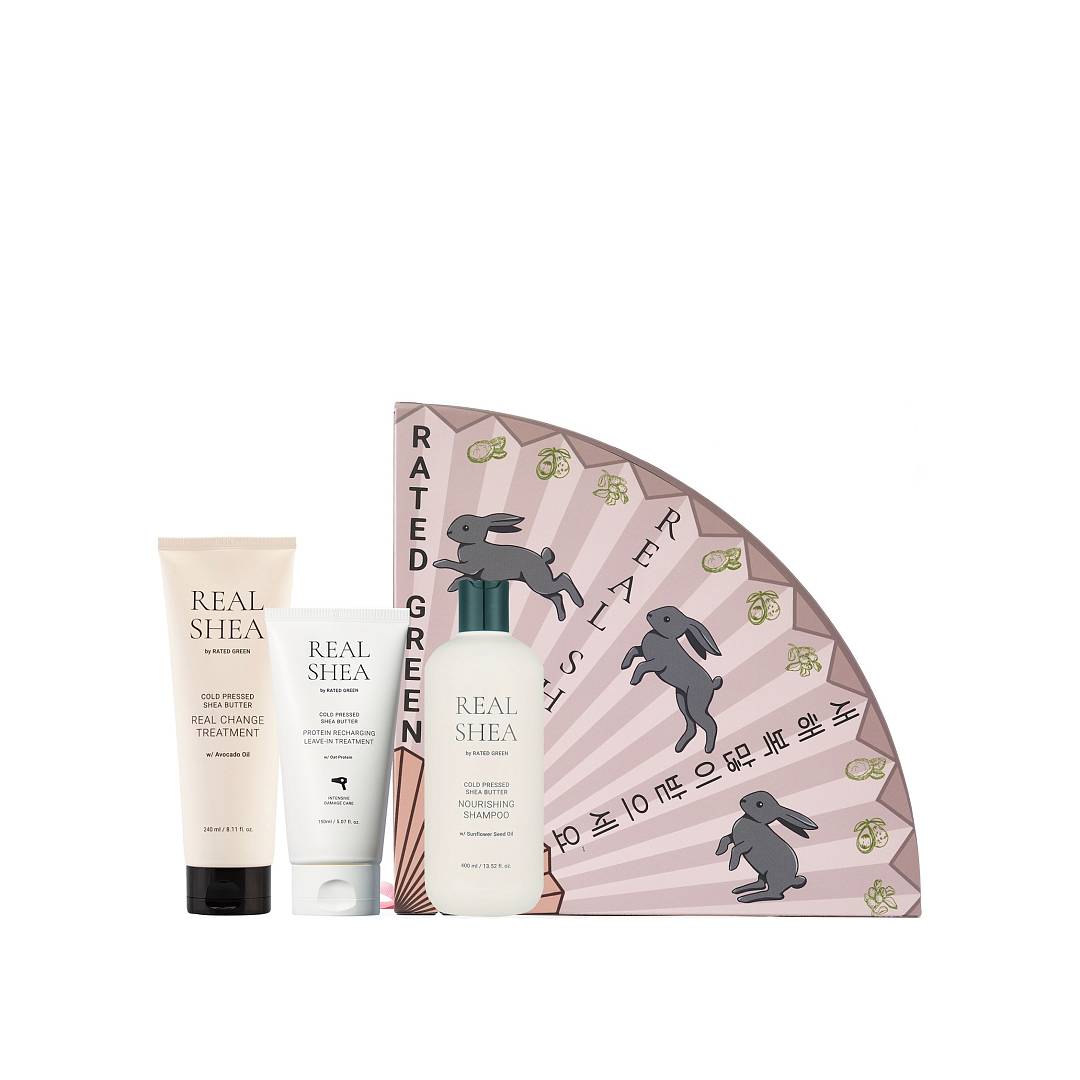 Набор для ухода за кожей головы и волосами с маслом ши