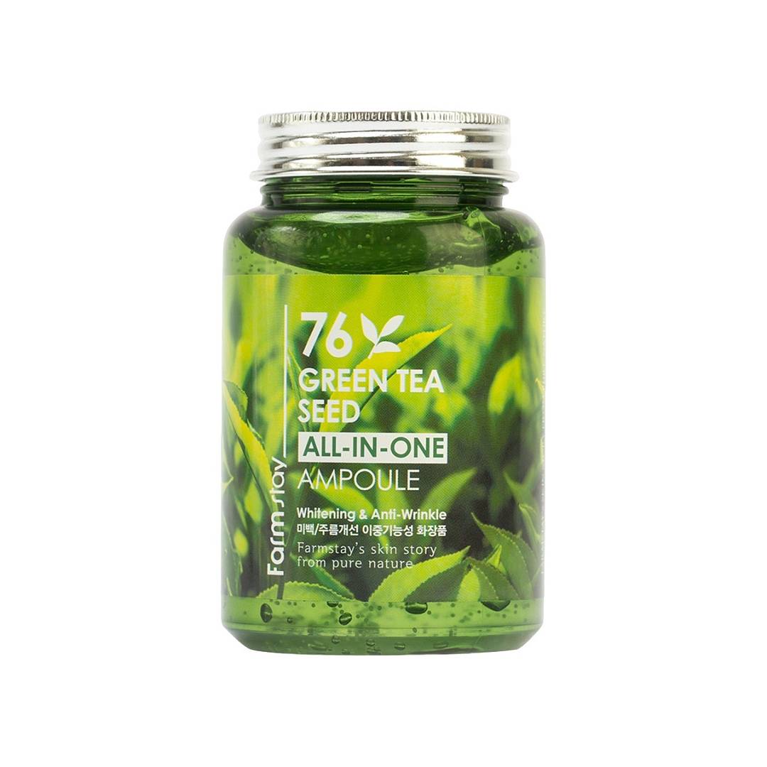 Сыворотка ампульная многофункциональная с зеленым чаем