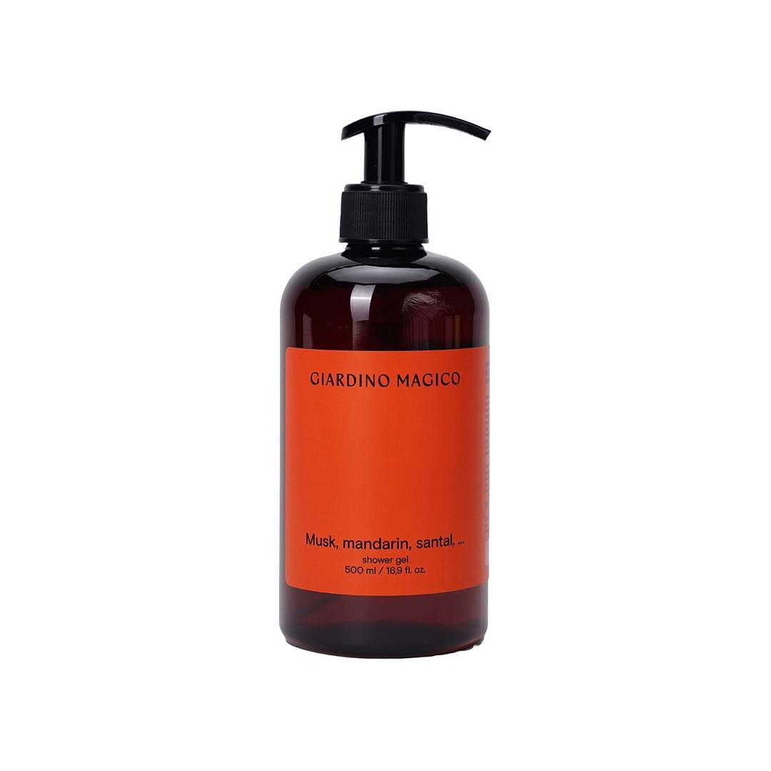 Гель для душа увлажняющий Musk, mandarin, santal