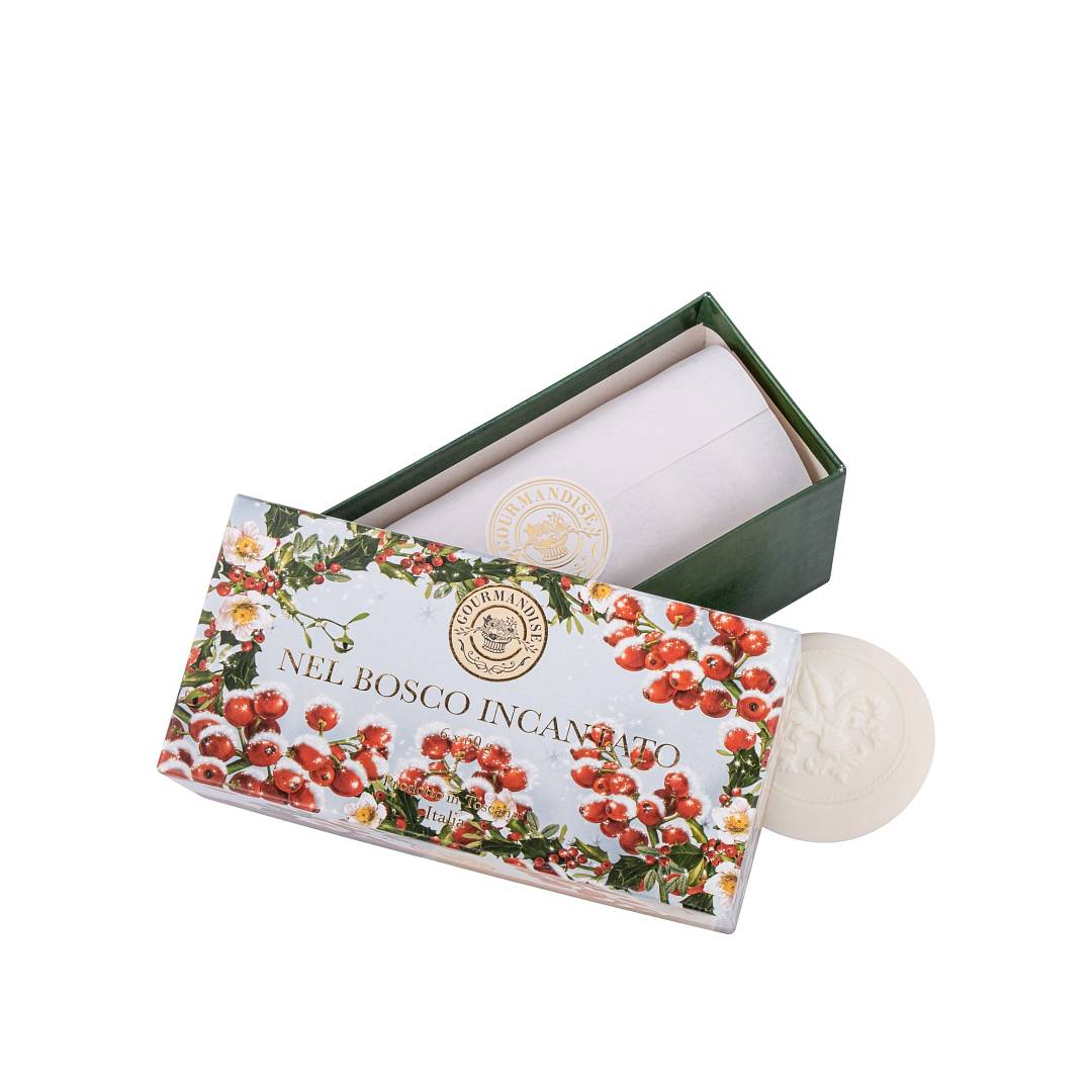 Набор натурального парфюмированного мыла Волшебный лес