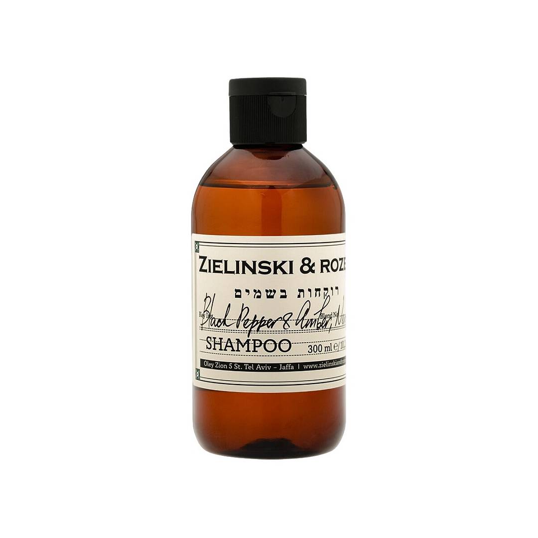 Шампунь Черный Перец, Ветивер, Нероли, Амбра