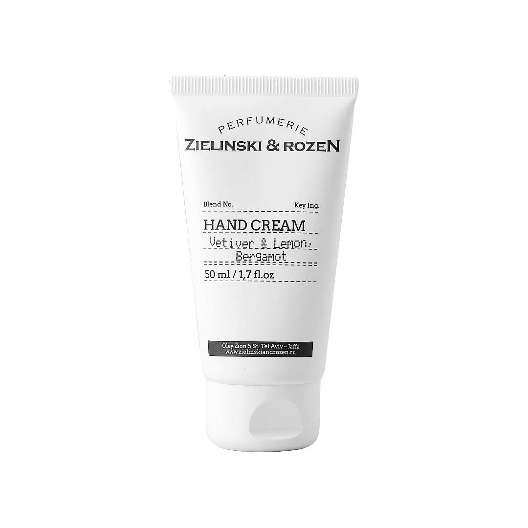 Крем для рук Ветивер, Лимон, Бергамот