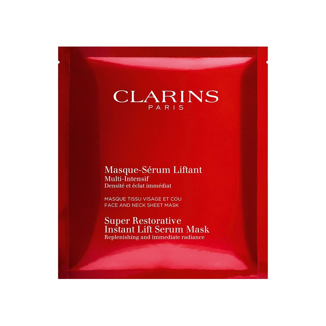 Маска для лица и шеи тканевая восстанавливающая с эффектом лифтинга Multi-Intensif 