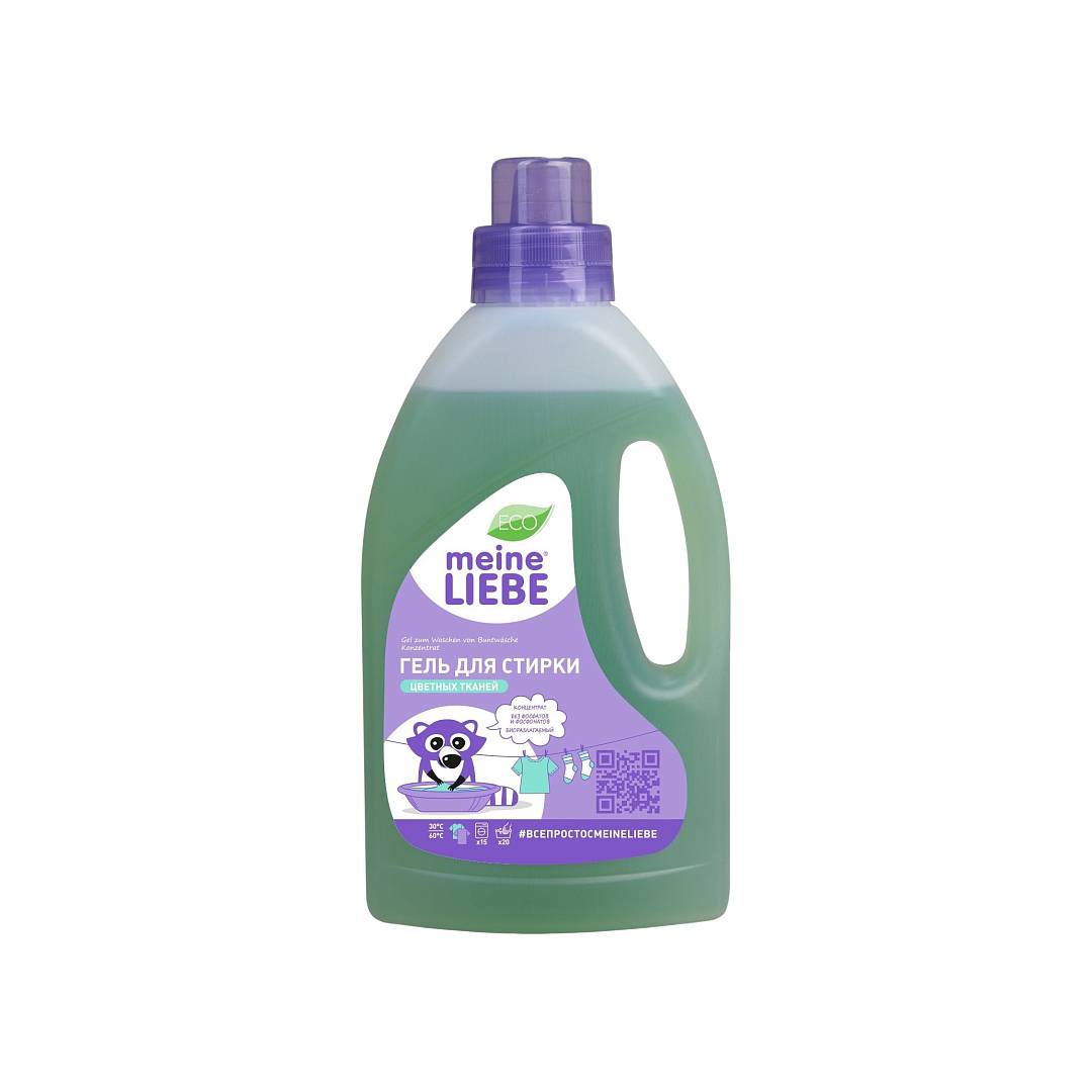 Гель-концентрат для стирки цветных тканей