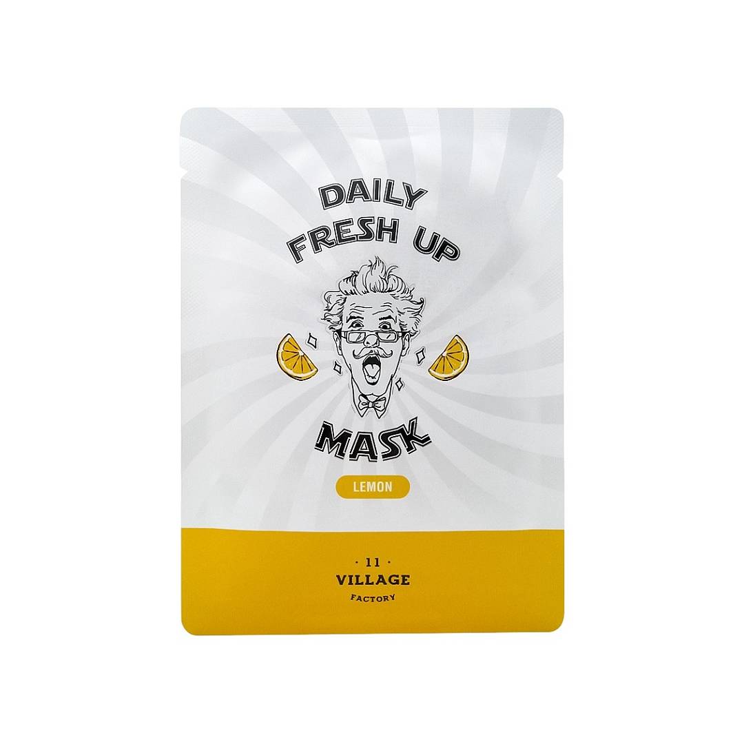 Маска для лица с экстрактом лимона Daily Fresh Up Mask Lemon