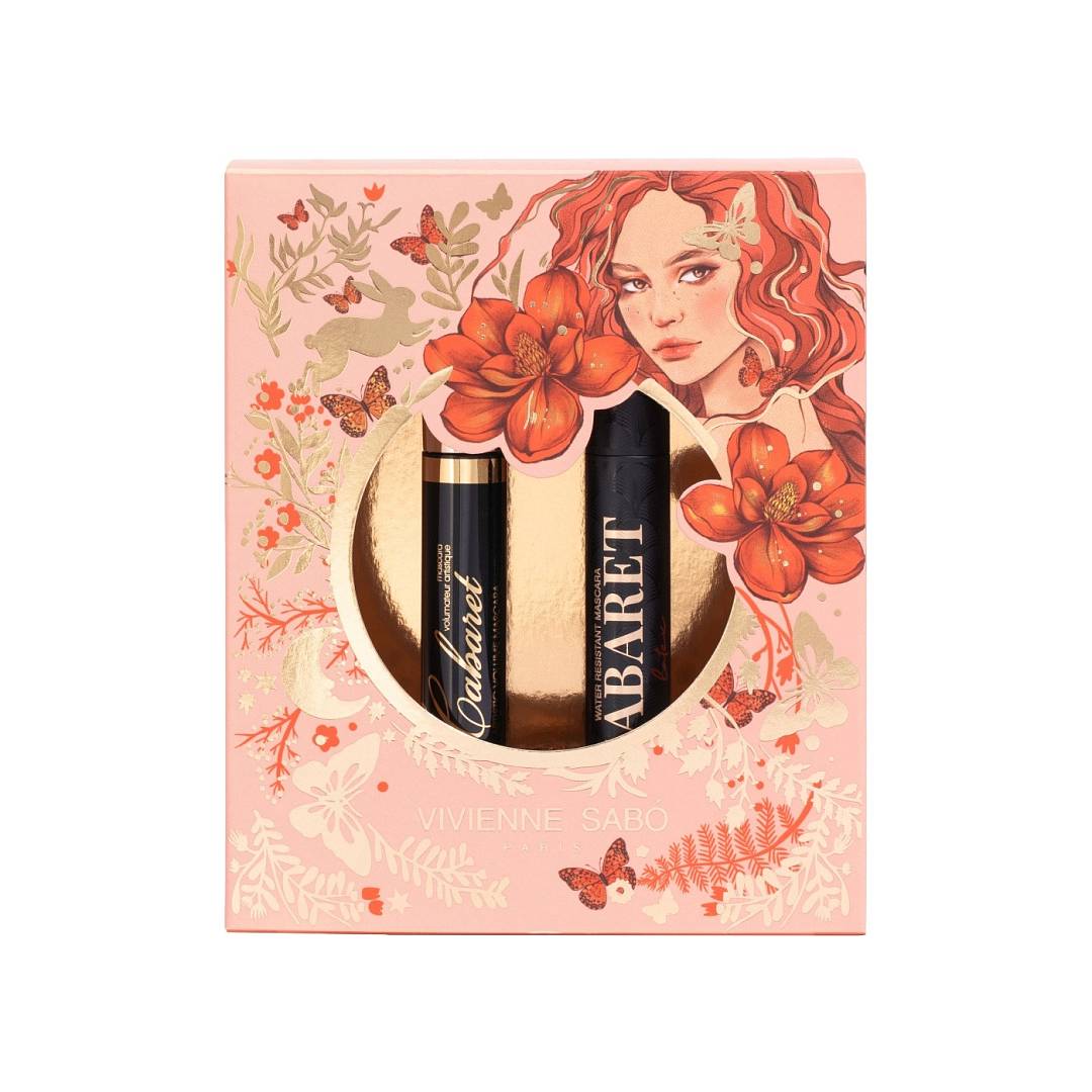 Набор подарочный: Тушь для ресниц Artistic Volume Cabaret+Тушь для ресниц влагостойкая Cabaret Latex