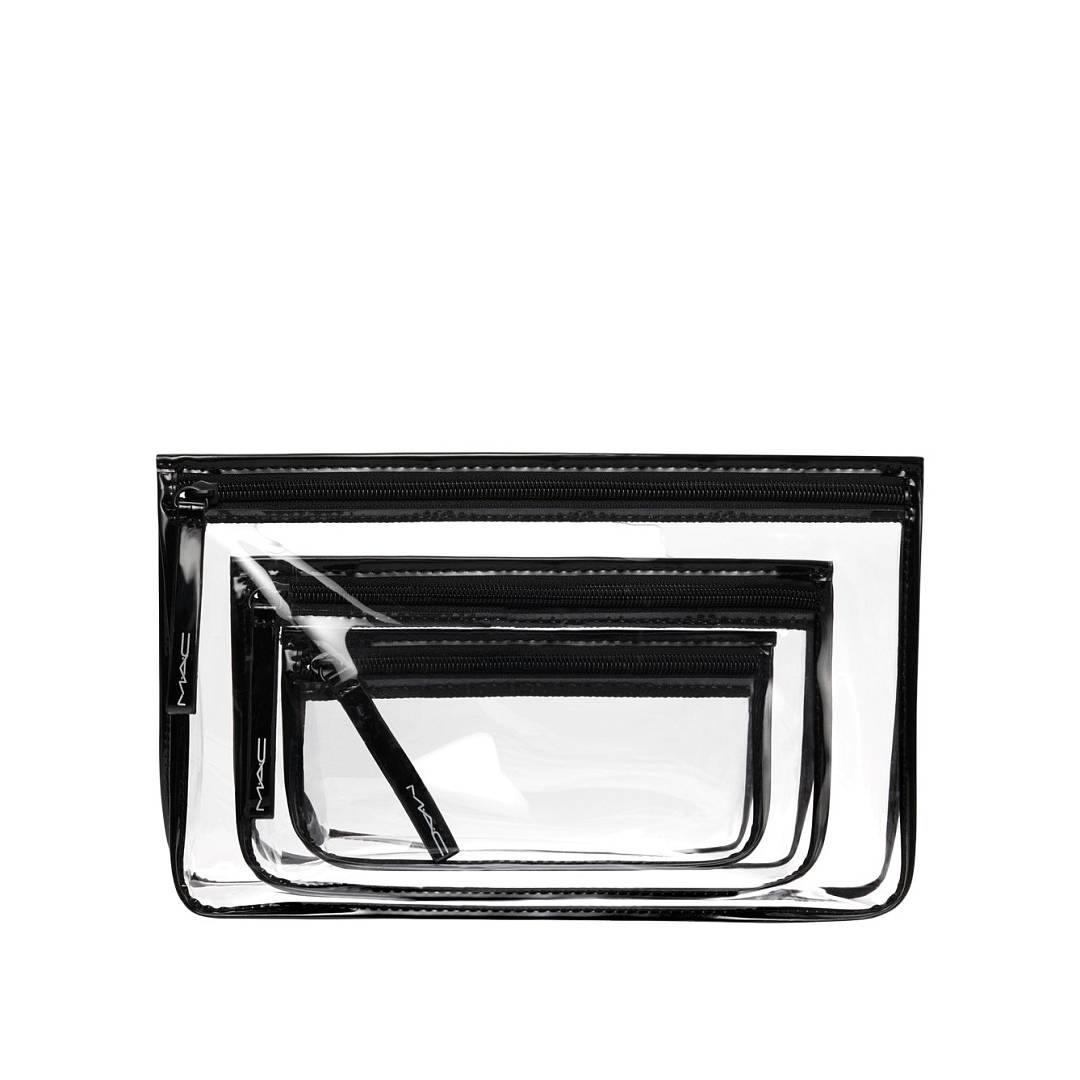 Набор косметичек Clearly M·A·C Trio