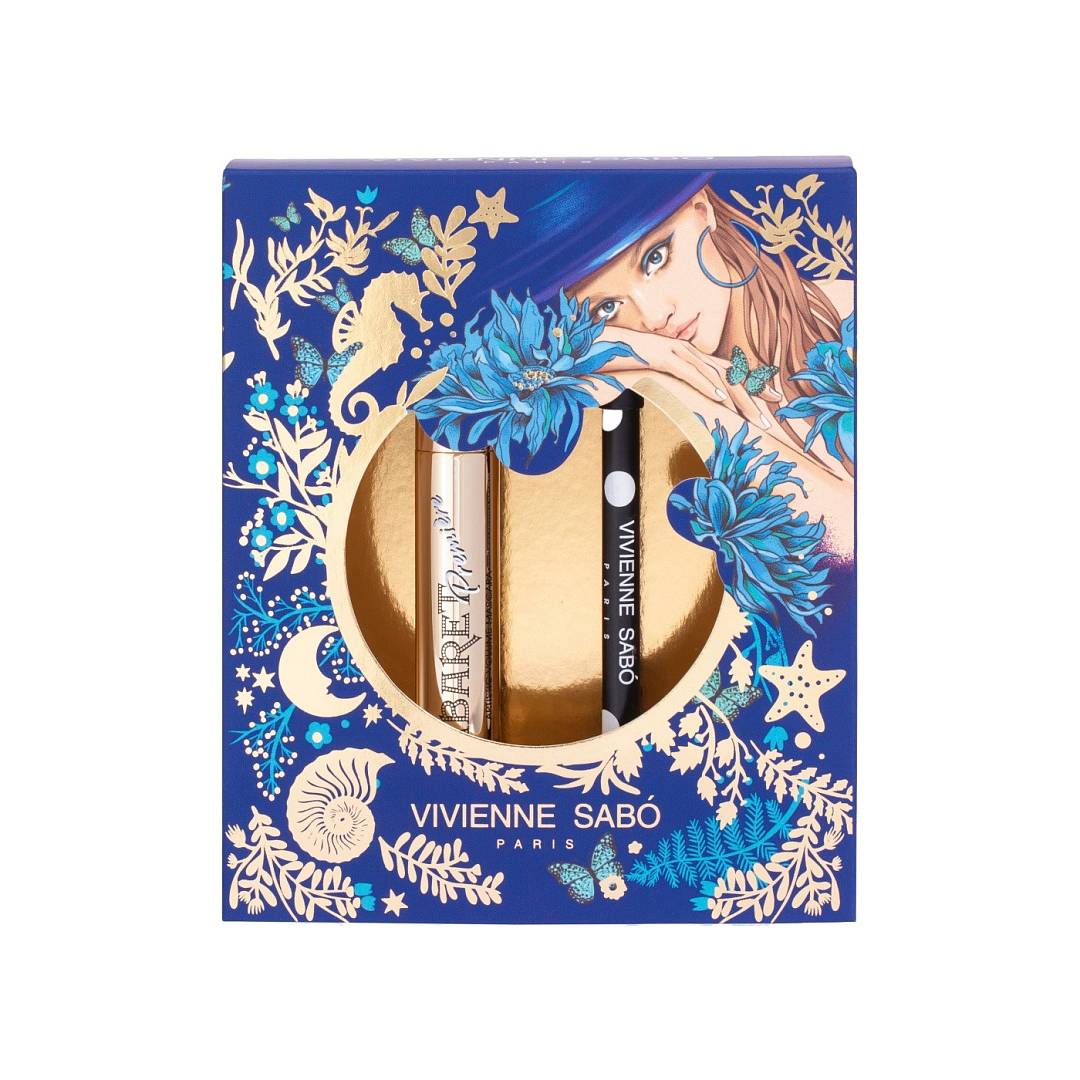 Набор подарочный: Тушь для ресниц Artistic Volume Cabaret+Карандаш для глаз Crayon Contour des Yeux