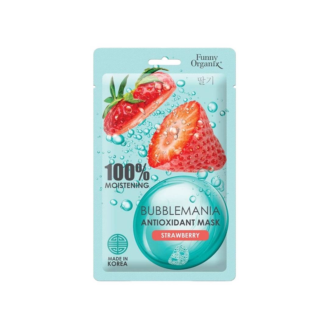 Маска тканевая кислородная Сочная Клубника 