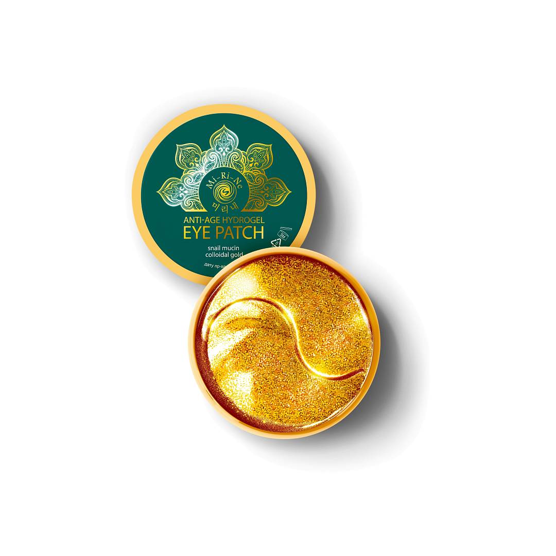 Патчи антивозрастные с муцином улитки и коллоидным золотом
