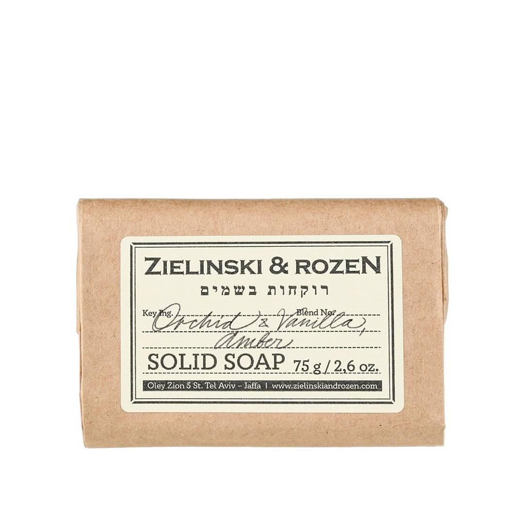 Твердое мыло Орхидея, Ваниль, Амбра