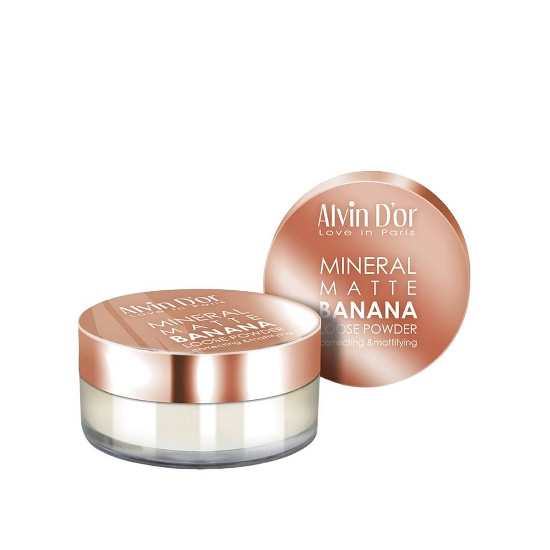 Пудра рассыпчатая Mineral Banana Matte