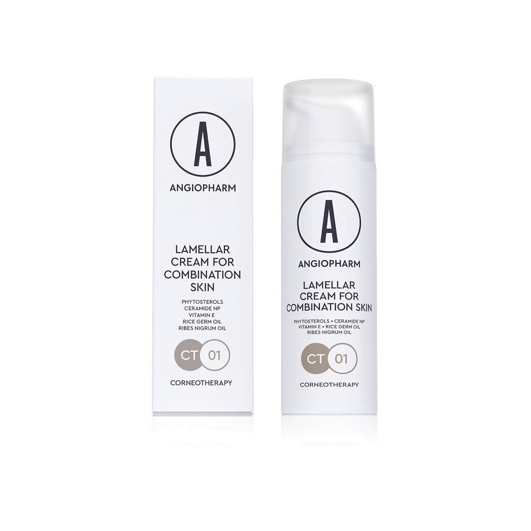 Крем ламеллярный для комбинированной кожи лица