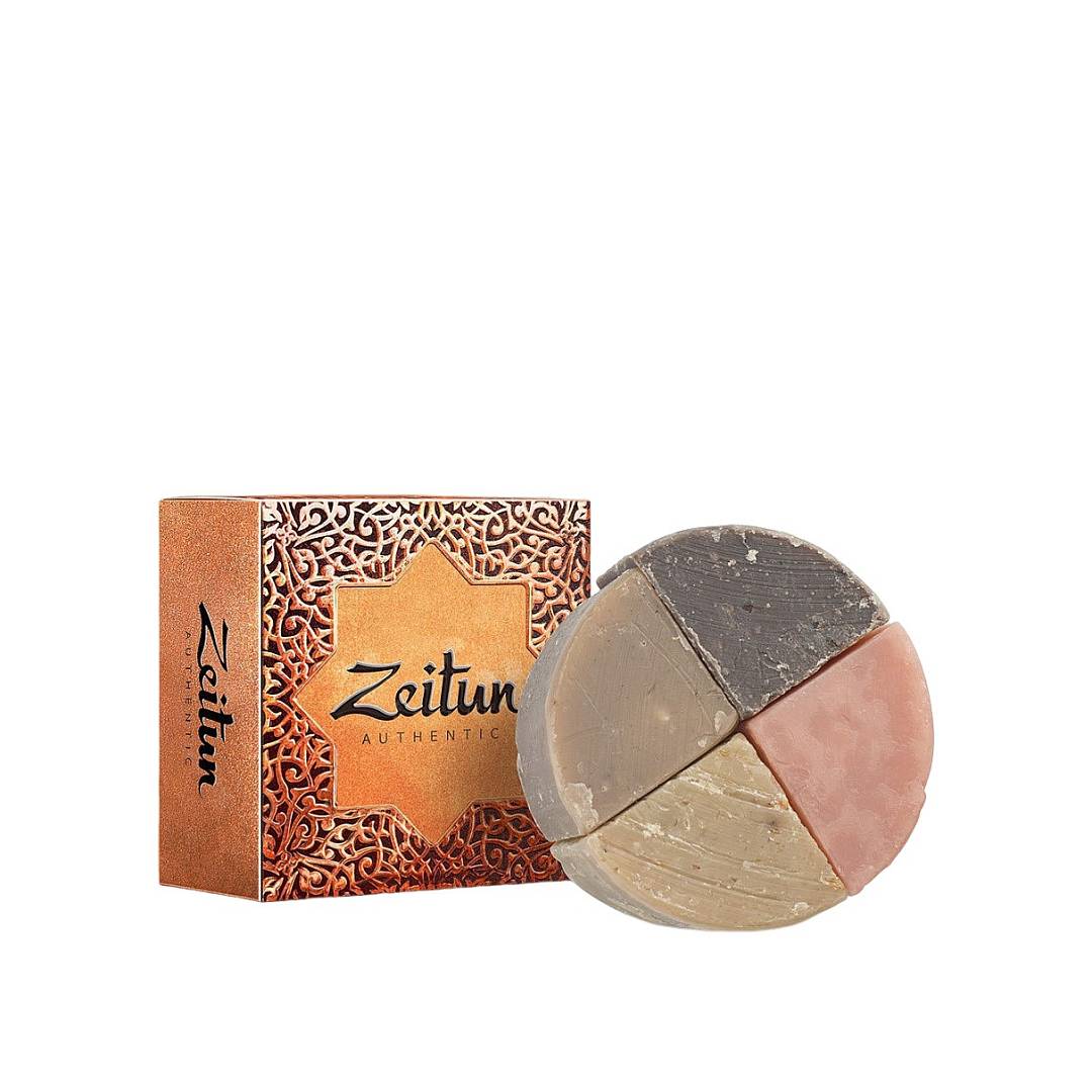 Мыло алеппское премиум Ассорти 105г