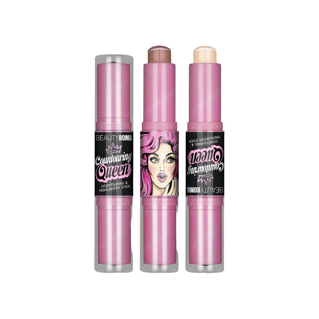 Стик для контуринга двухсторонний Countouring Queen