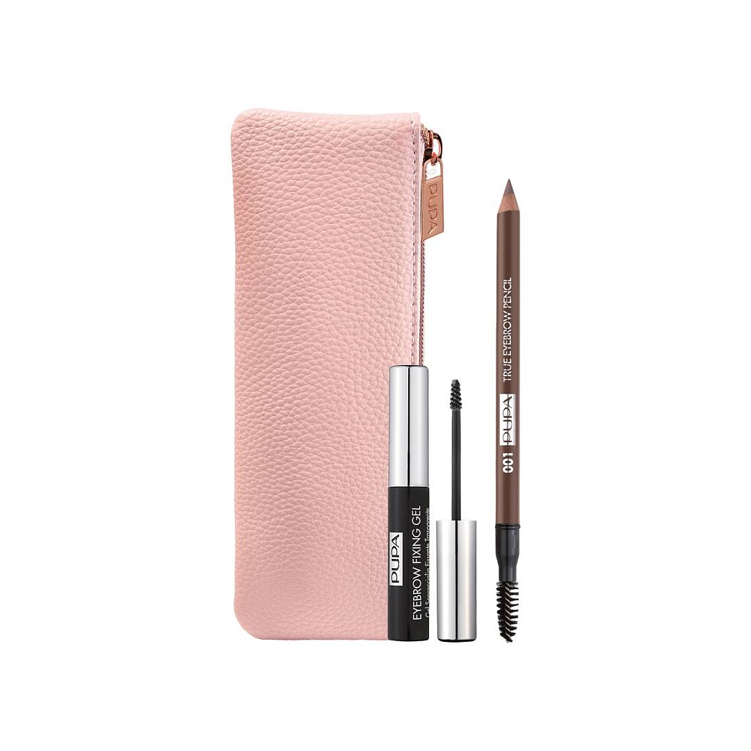 Набор для бровей Essential: Гель + Карандаш для бровей