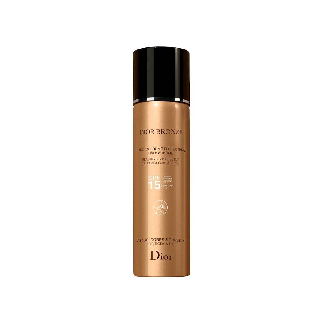 DIOR BRONZE~Солнцезащитное масло-дымка для лица, тела и волос SPF15