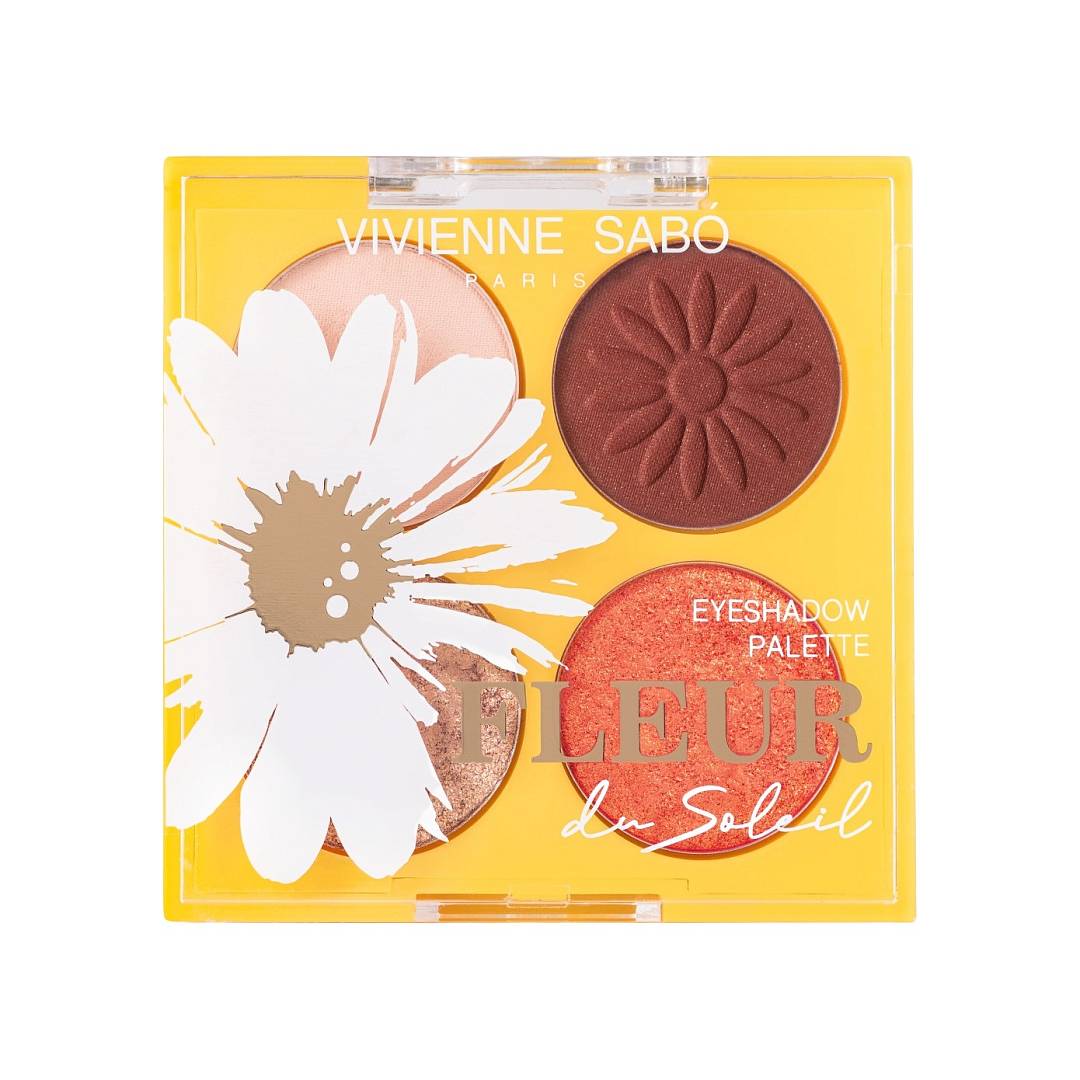 Палетка теней Fleur du Soleil 