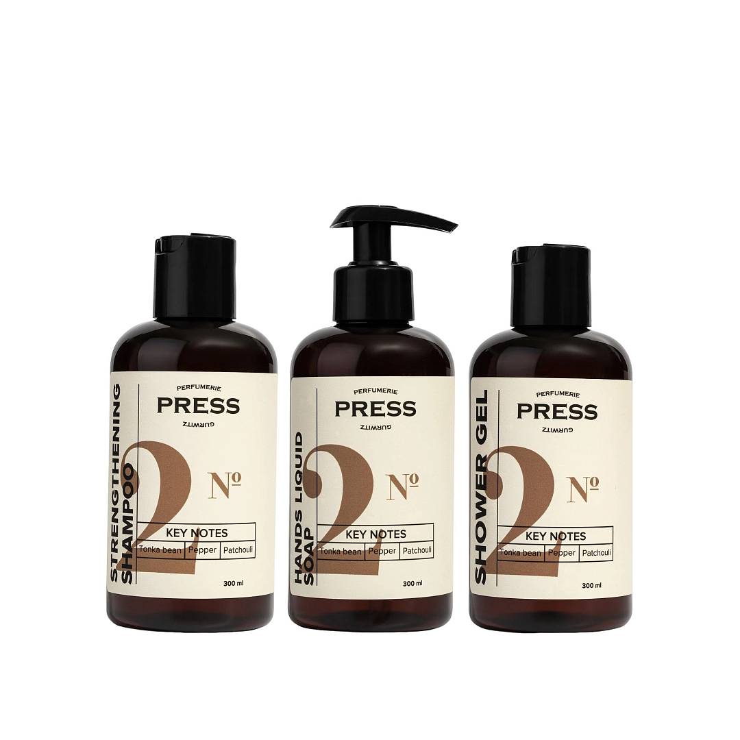 Набор: шампунь, гель для душа, жидкое мыло №2