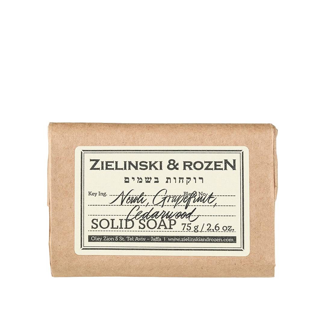 Твердое мыло Нероли, Грейпфрут, Кедр 