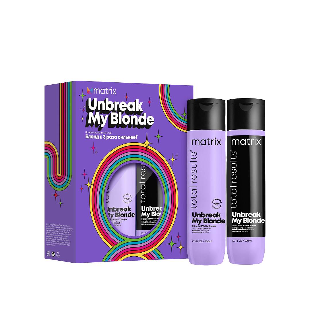 Набор Для укрепления блонда Unbreak My Blonde 