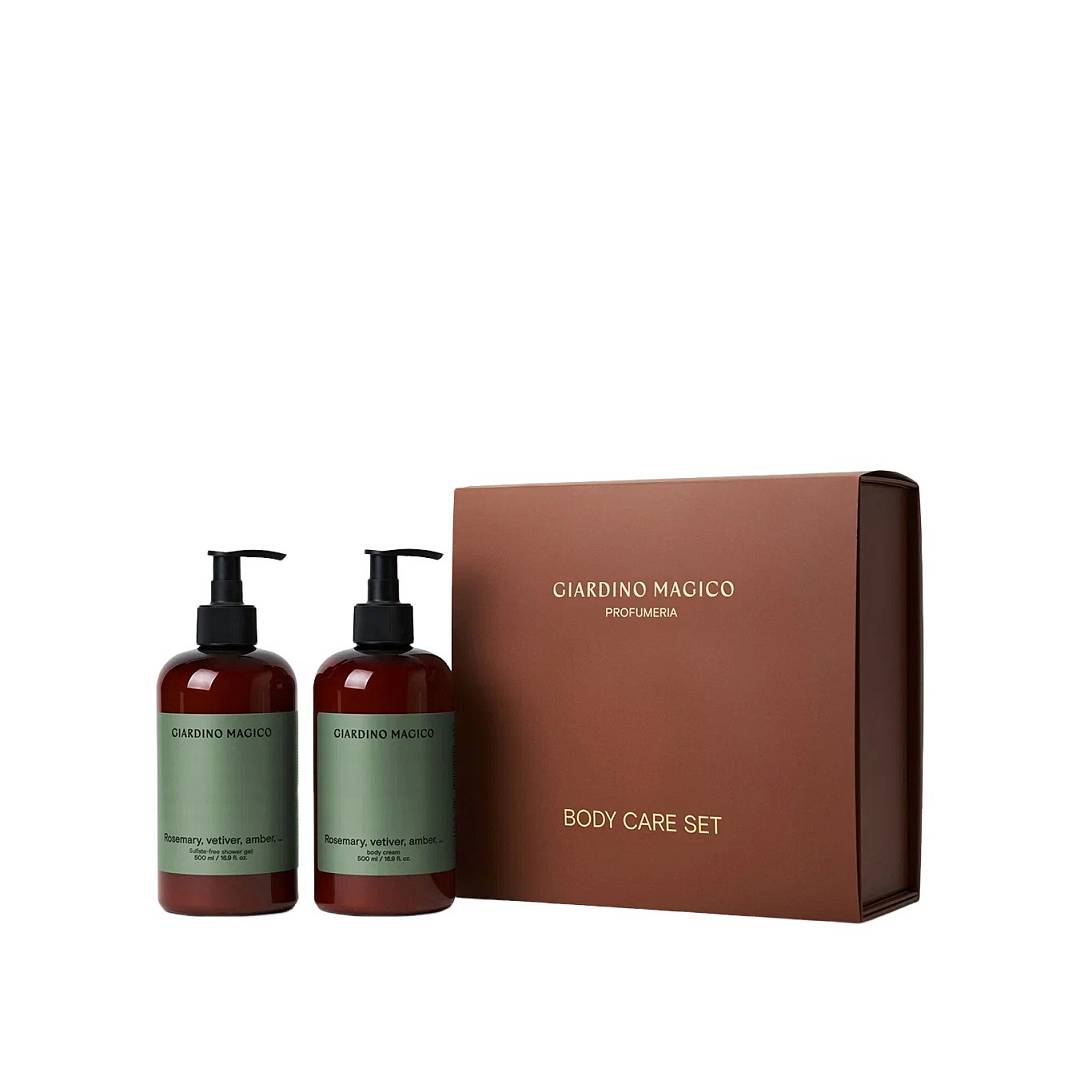 Набор Body Care Set Rosemary, vetiver, amber