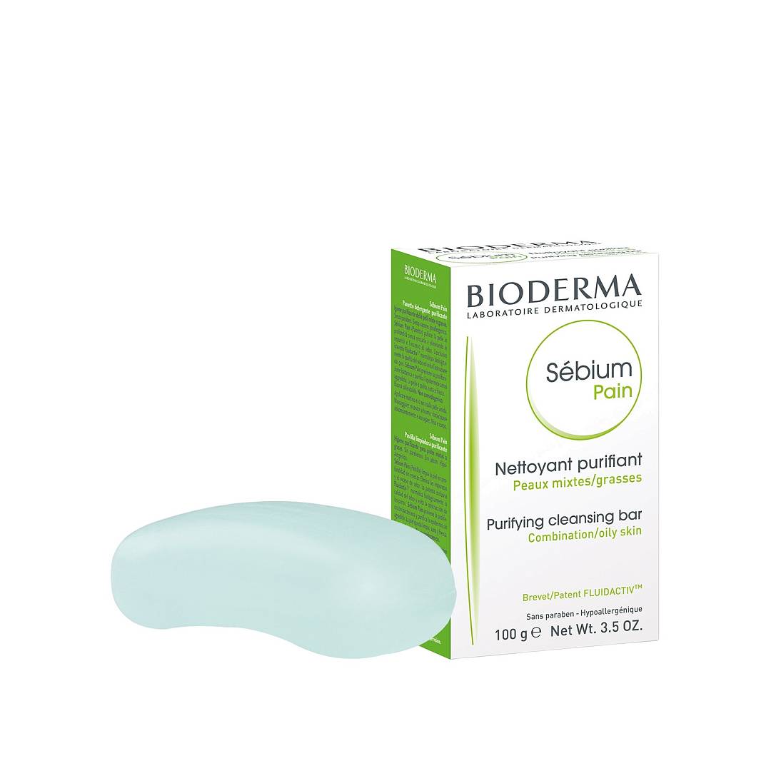 Мыло очищающее для жирной и комбинированной кожи Sebium 