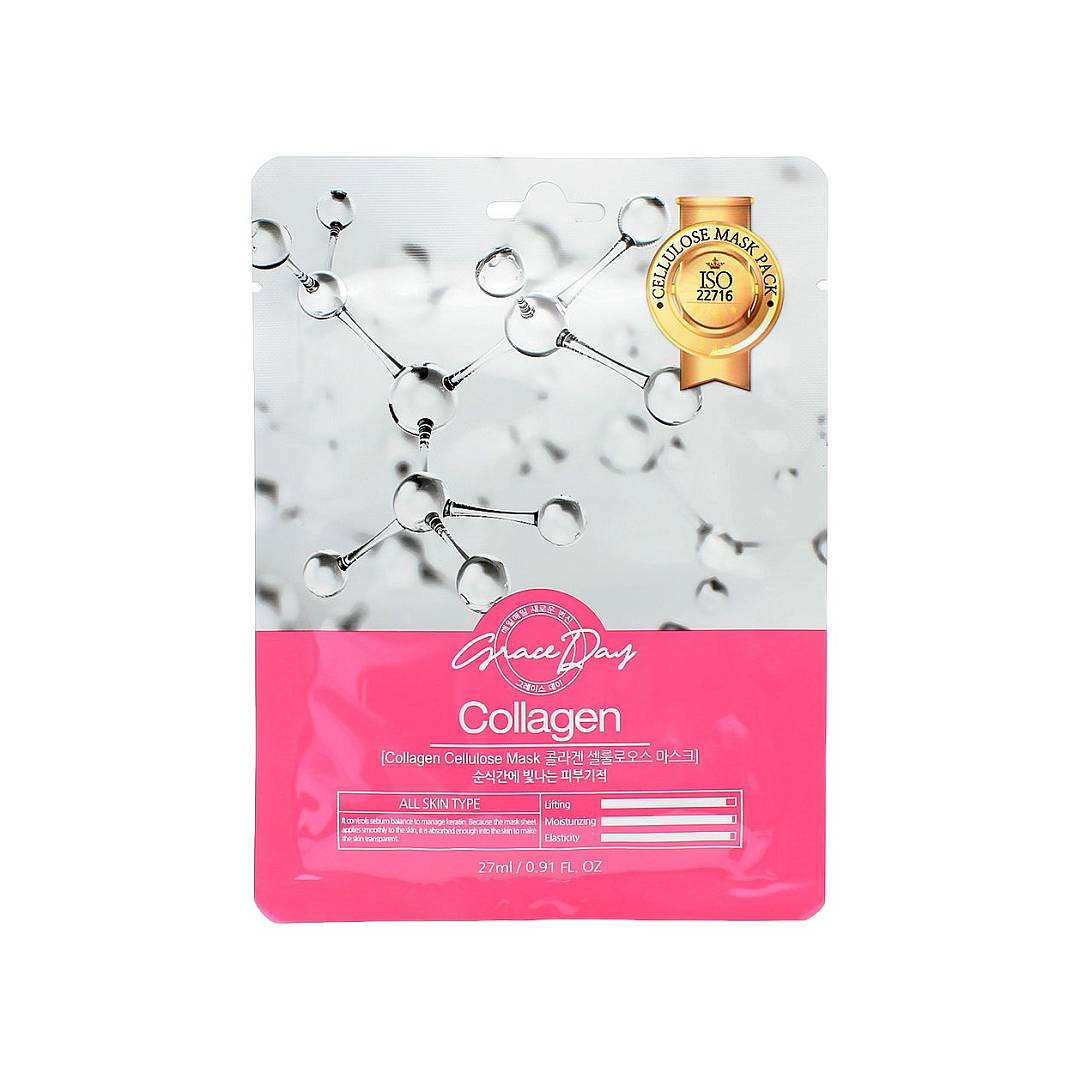 Маска тканевая с коллагеном