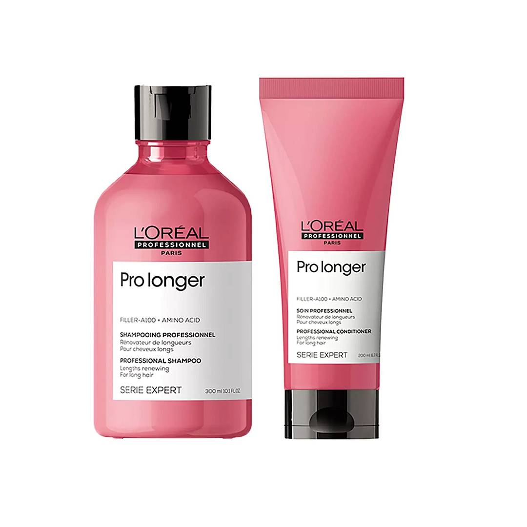 Набор: Шампунь и кондиционер для восстановления волос по длине Pro Longer
