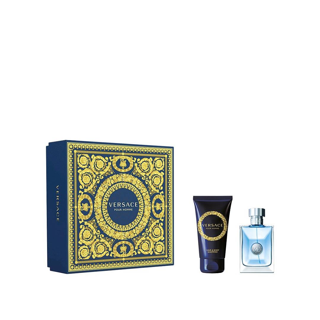 Набор Versace Pour Homme: Туалетная вода 30мл + Шампунь-гель для душа 50мл