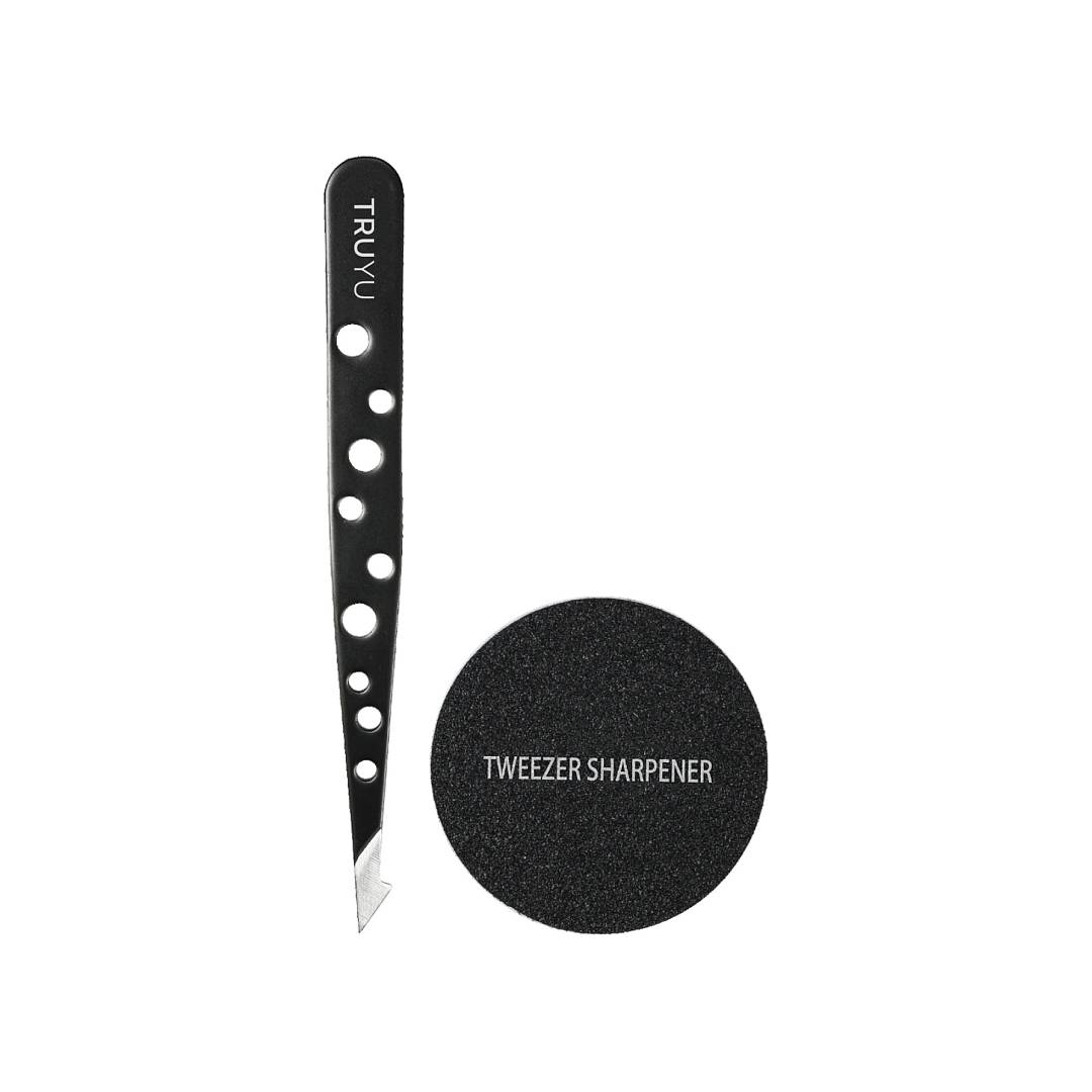 Пинцет с комбинированными кончиками + заточка 