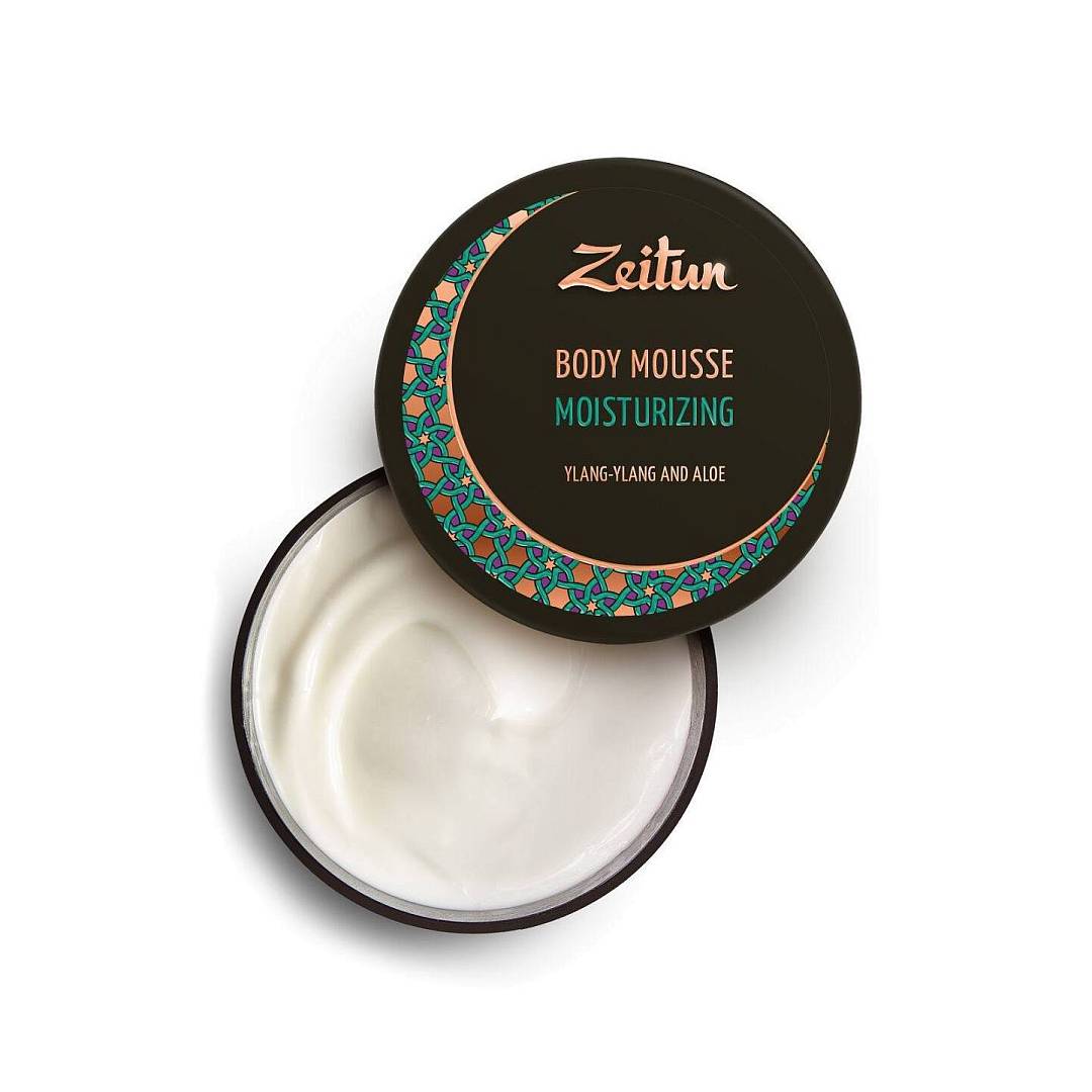 Мусс для тела Иланг-иланг и Алоэ увлажняющий 200мл