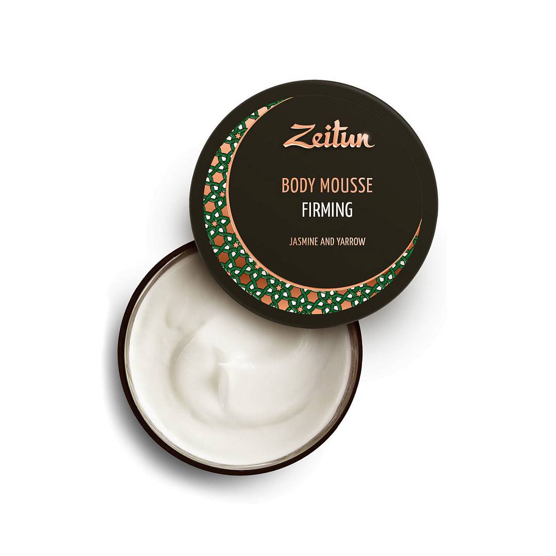 Мусс для тела Жасмин и тысячелистник тонизирующий 200мл 