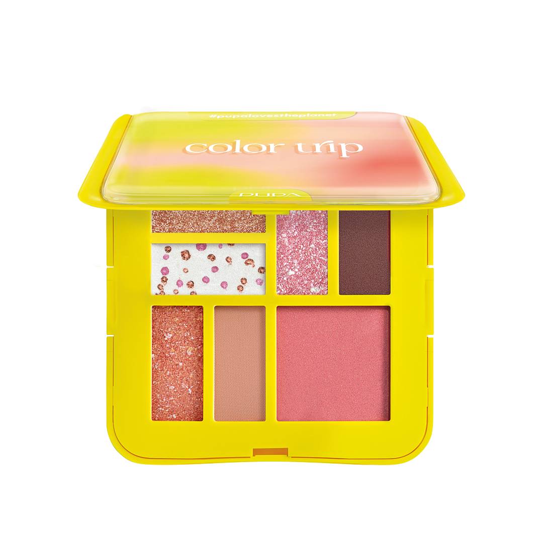 Палетка для макияжа лица и глаз Color Trip