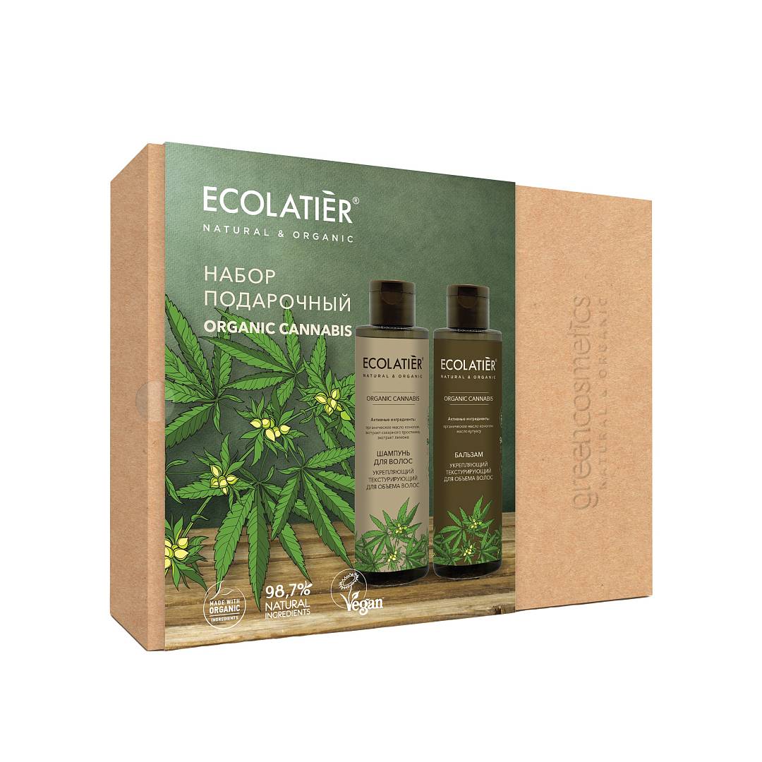 Набор Organic Cannabis: Шампунь + Бальзам 