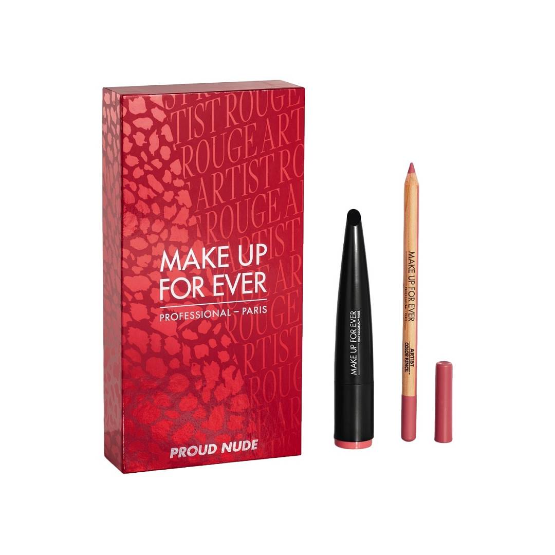 Набор Nude Lips: Помада для губ Rouge Artist + Карандаш Artist Color Pencil
