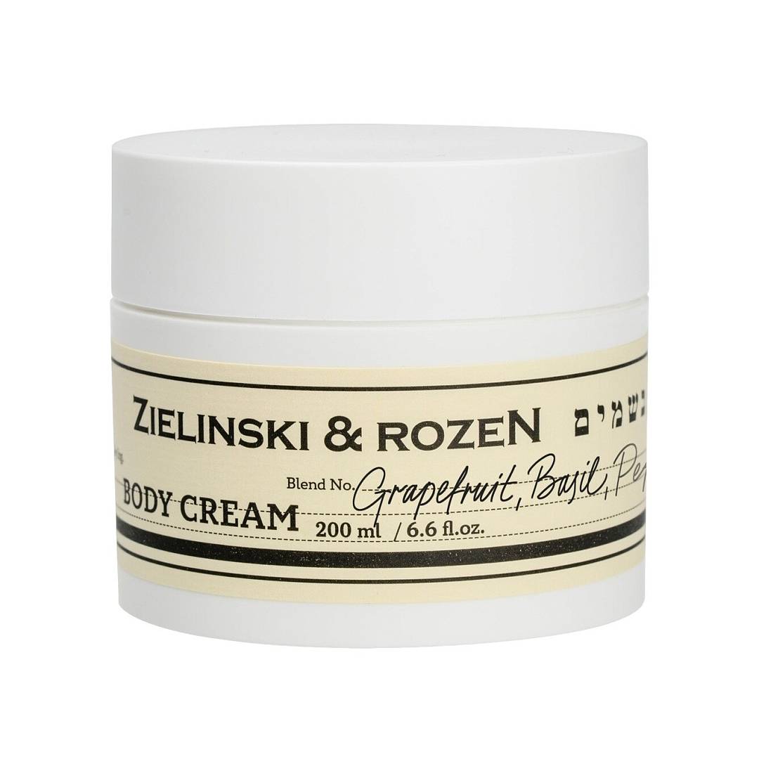 Крем для тела в банке Грейпфрут, Базилик, Петитгрейн