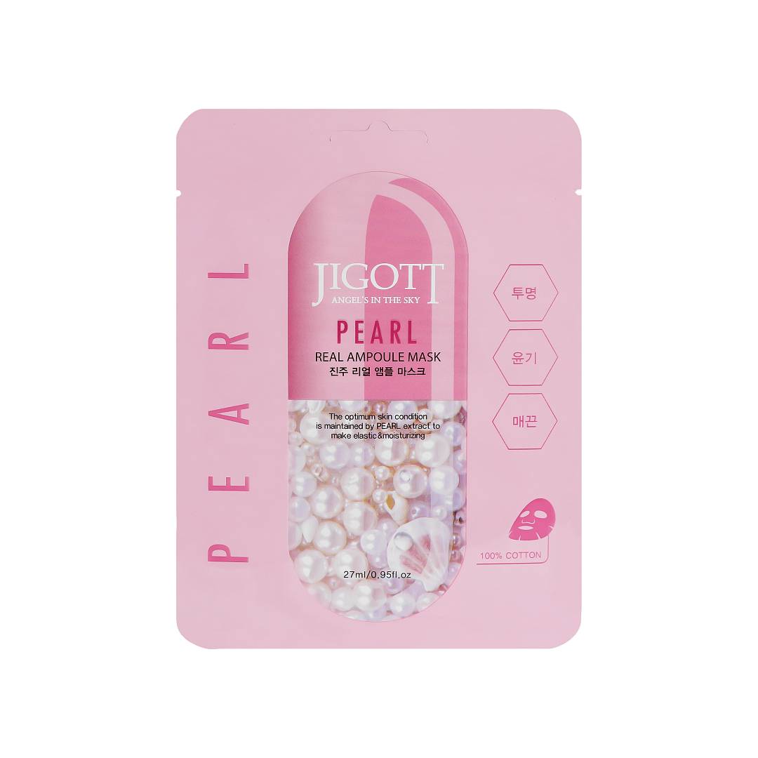Тканевая маска с жемчугом Pearl Real Ampoule Mask