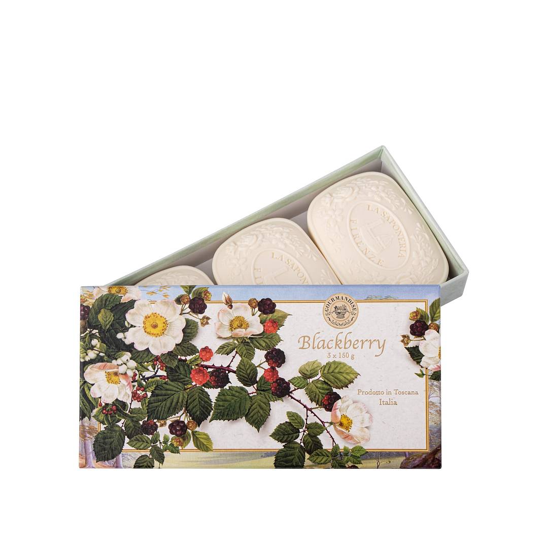 Набор натурального парфюмированного мыла Лесные ягоды