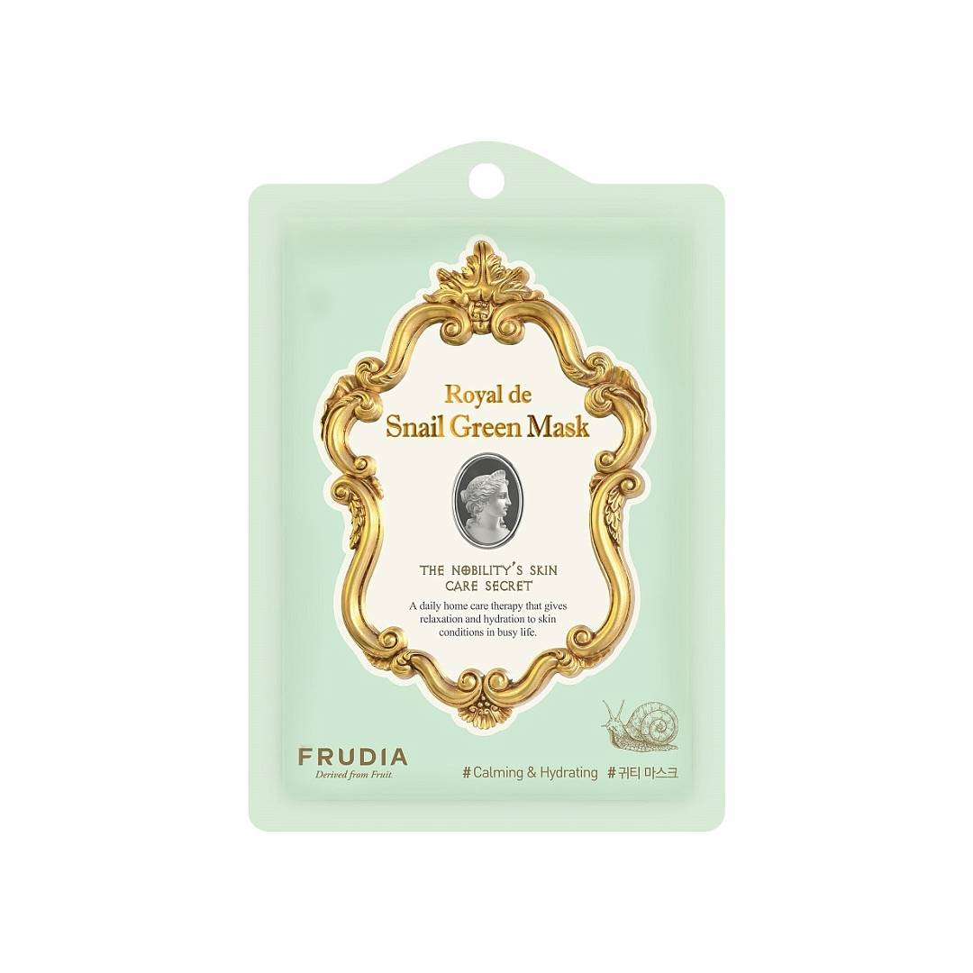 Маска омолаживающая с экстрактом улитки Snail Green Mask Royal