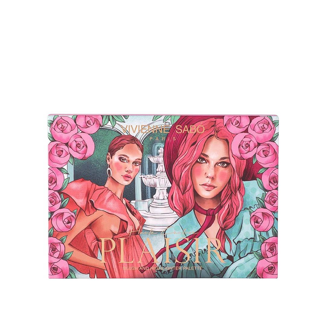 Палетка румян и хайлайтеров Haute Couture Plaisir 