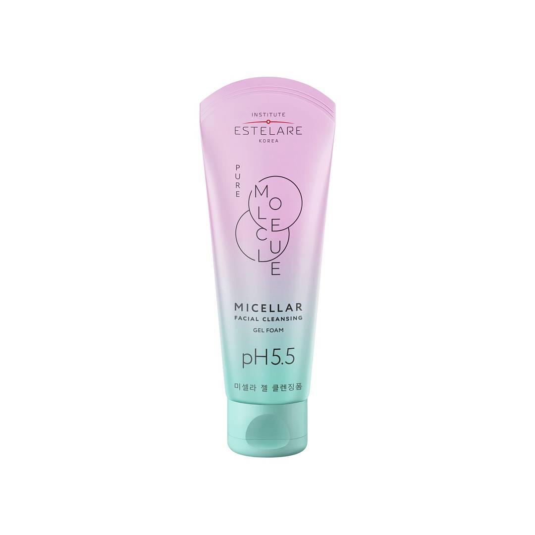 Гель-пенка мицеллярная с pH 5,5 для умывания Pure Molecule