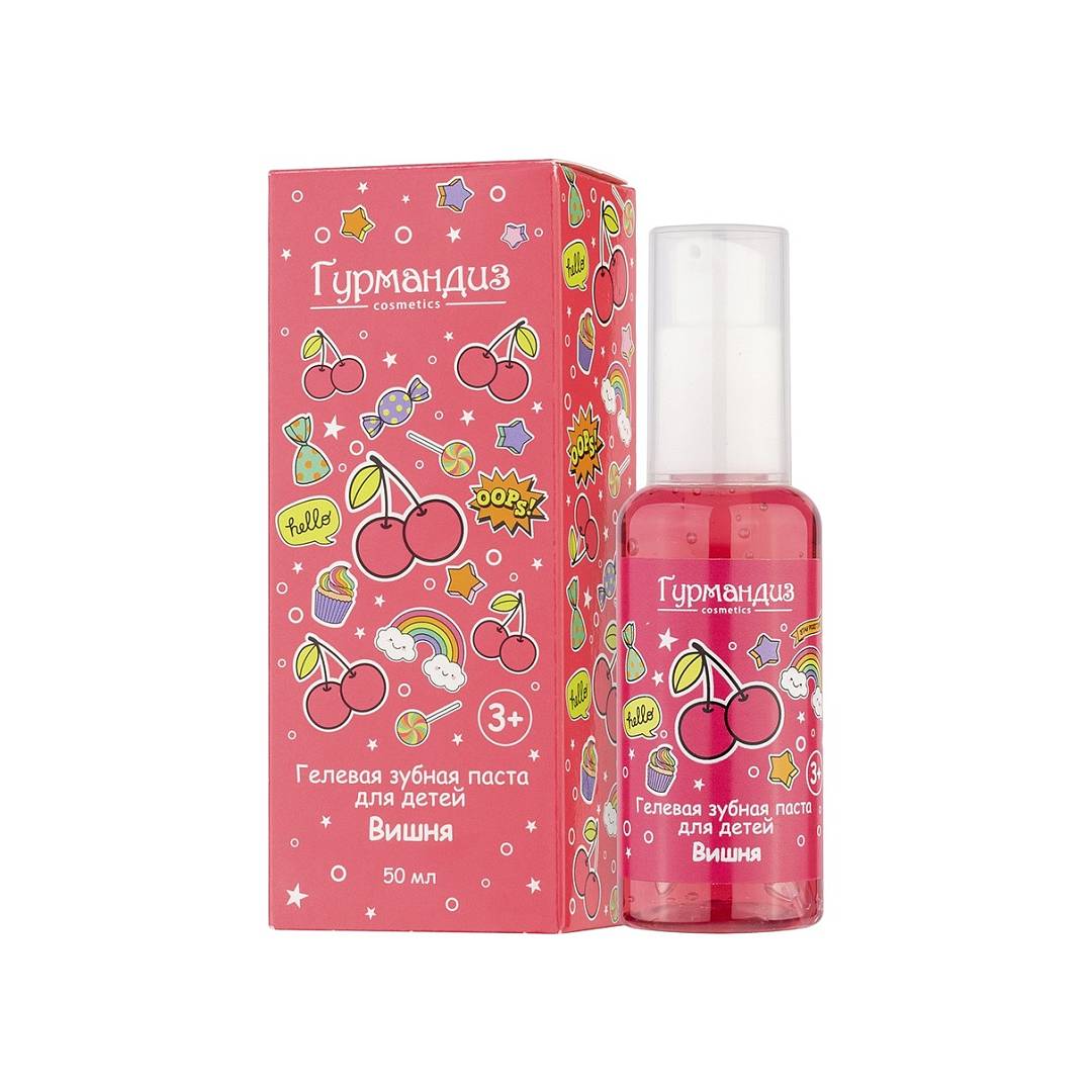 Зубная паста гелевая Вишня